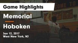 Memorial  vs Hoboken  Game Highlights - Jan 12, 2017