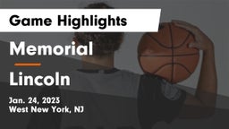 Memorial  vs Lincoln  Game Highlights - Jan. 24, 2023