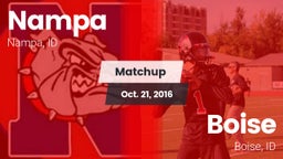 Matchup: Nampa  vs. Boise  2016