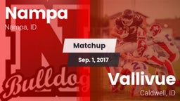 Matchup: Nampa  vs. Vallivue  2017