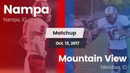 Matchup: Nampa  vs. Mountain View  2017