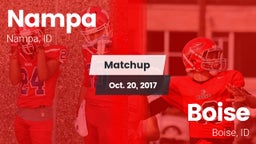 Matchup: Nampa  vs. Boise  2017