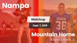 Matchup: Nampa  vs. Mountain Home  2018