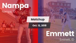 Matchup: Nampa  vs. Emmett  2018