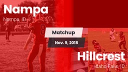 Matchup: Nampa  vs. Hillcrest  2018
