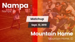 Matchup: Nampa  vs. Mountain Home  2019