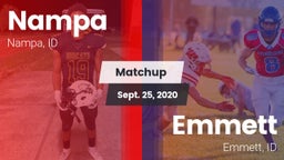 Matchup: Nampa  vs. Emmett  2020