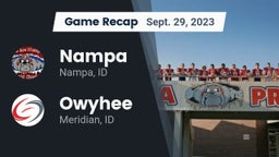 Recap: Nampa  vs. Owyhee  2023