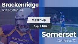 Matchup: Brackenridge vs. Somerset  2017