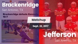 Matchup: Brackenridge vs. Jefferson  2017