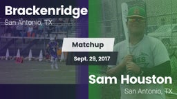 Matchup: Brackenridge vs. Sam Houston  2017