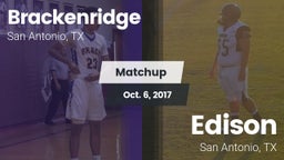 Matchup: Brackenridge vs. Edison  2017