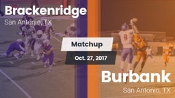 Matchup: Brackenridge vs. Burbank  2017