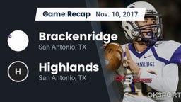 Recap: Brackenridge  vs. Highlands  2017