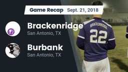 Recap: Brackenridge  vs. Burbank  2018