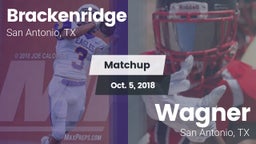 Matchup: Brackenridge vs. Wagner  2018