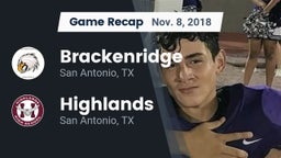 Recap: Brackenridge  vs. Highlands  2018