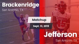 Matchup: Brackenridge vs. Jefferson  2019