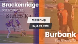 Matchup: Brackenridge vs. Burbank  2019