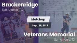 Matchup: Brackenridge vs. Veterans Memorial 2019