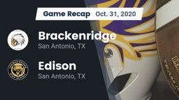 Recap: Brackenridge  vs. Edison  2020