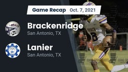 Recap: Brackenridge  vs. Lanier  2021