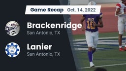 Recap: Brackenridge  vs. Lanier  2022