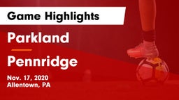 Parkland  vs Pennridge Game Highlights - Nov. 17, 2020