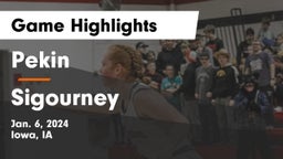 Pekin  vs Sigourney  Game Highlights - Jan. 6, 2024