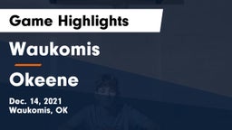 Waukomis  vs Okeene  Game Highlights - Dec. 14, 2021