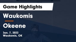 Waukomis  vs Okeene  Game Highlights - Jan. 7, 2022
