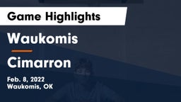 Waukomis  vs Cimarron  Game Highlights - Feb. 8, 2022