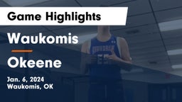 Waukomis  vs Okeene  Game Highlights - Jan. 6, 2024