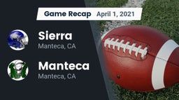 Recap: Sierra  vs. Manteca  2021