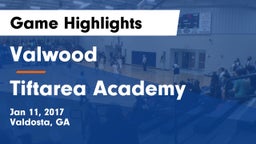 Valwood  vs Tiftarea Academy  Game Highlights - Jan 11, 2017