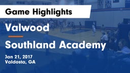 Valwood  vs Southland Academy  Game Highlights - Jan 21, 2017