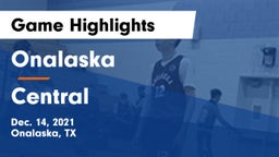 Onalaska  vs Central  Game Highlights - Dec. 14, 2021