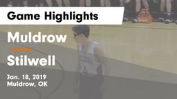 Muldrow  vs Stilwell  Game Highlights - Jan. 18, 2019