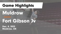 Muldrow  vs Fort Gibson Jv Game Highlights - Dec. 8, 2023