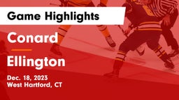 Conard  vs Ellington  Game Highlights - Dec. 18, 2023
