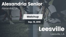 Matchup: Alexandria High vs. Leesville  2016