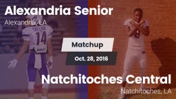 Matchup: Alexandria High vs. Natchitoches Central  2016