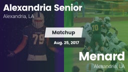 Matchup: Alexandria High vs. Menard  2017