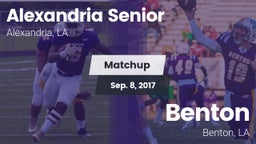 Matchup: Alexandria High vs. Benton  2017