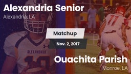 Matchup: Alexandria High vs. Ouachita Parish  2017