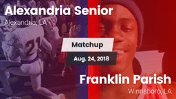 Matchup: Alexandria High vs. Franklin Parish  2018