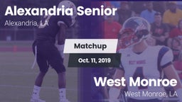 Matchup: Alexandria High vs. West Monroe  2019