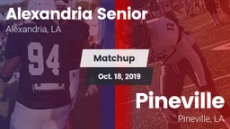 Matchup: Alexandria High vs. Pineville  2019