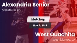 Matchup: Alexandria High vs. West Ouachita  2019