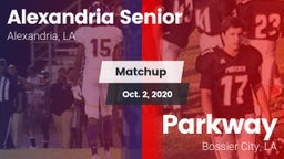 Matchup: Alexandria High vs. Parkway  2020